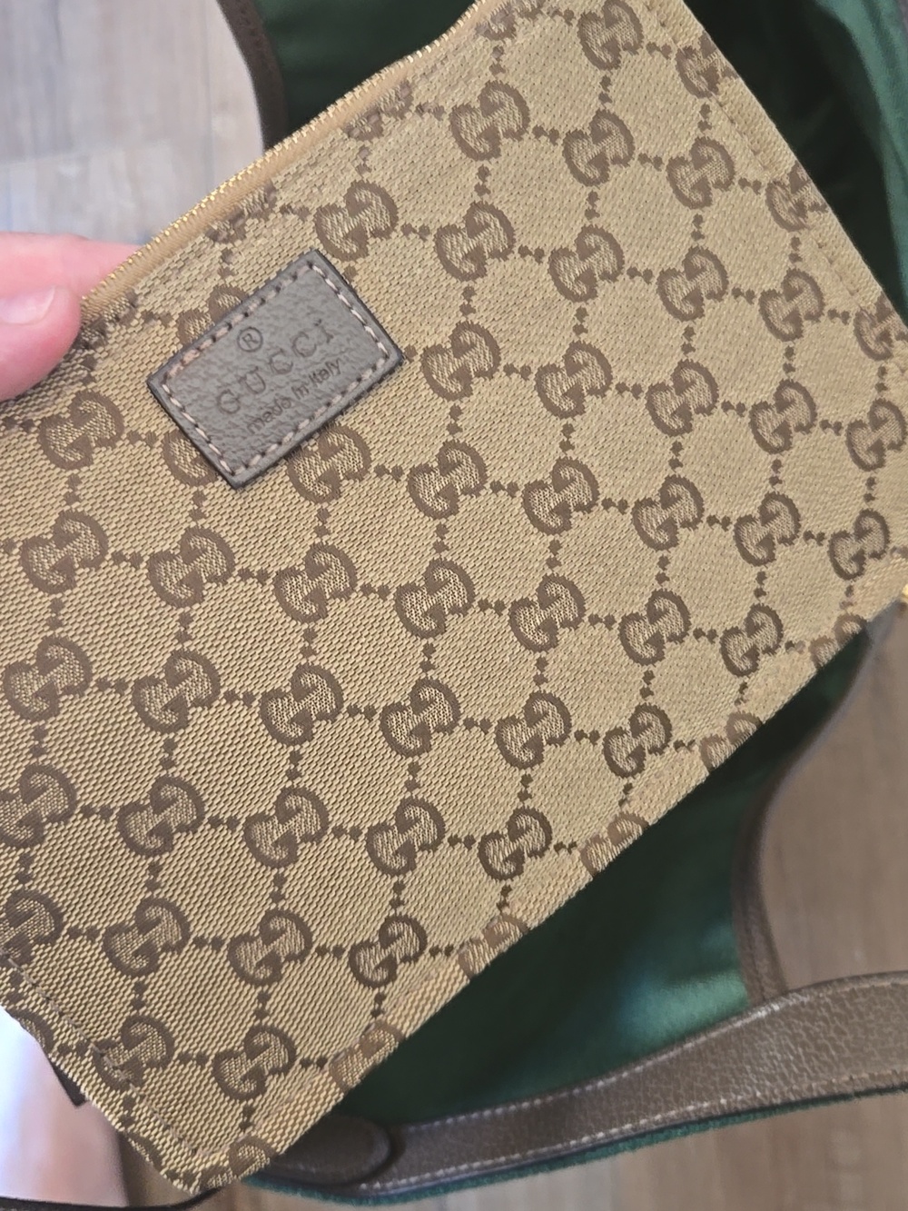 Gucci Giglio Handbag And Pouch - Picture 4 of 15